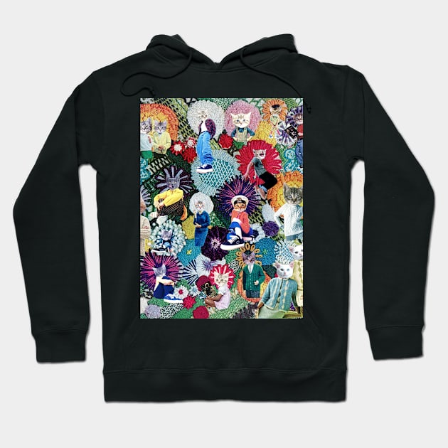 Cat People Hoodie by Goodlucklara